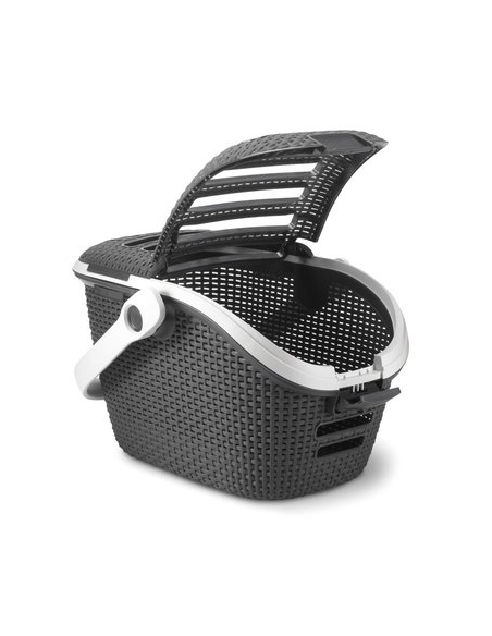 CAGE DE TRANSPORT MOCHA + L GRIS