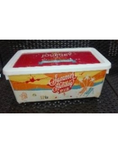TEXTILE BOX FLAT LID SUMMER & WINTER
