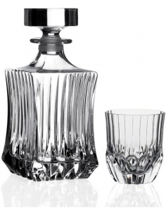 ADAGIO SCE 7 PCS CARAFFE CARREE + VERRES