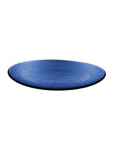 SOTTOPIATTO ASSIETTE OVALE BLEU 350*310MM