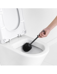 BROSSE DE TOILETTE ET SUPPORT MATT BLACK 2