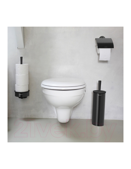 CLASSIC PORTE ROULEAU PAPIER TOILETTE  matt black