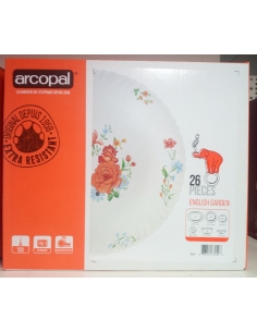ENGLISH GARDEN SET DE TABLE 26PCS