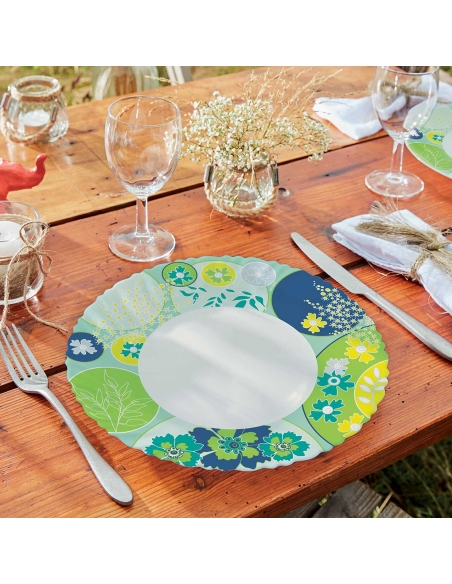 BERENICE ASSIETTE DESSERT 19 BLUE