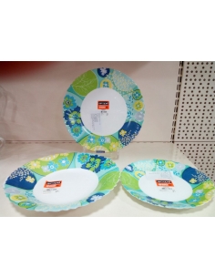 BERENICE ASSIETTE PLATE 25 BLUE 2