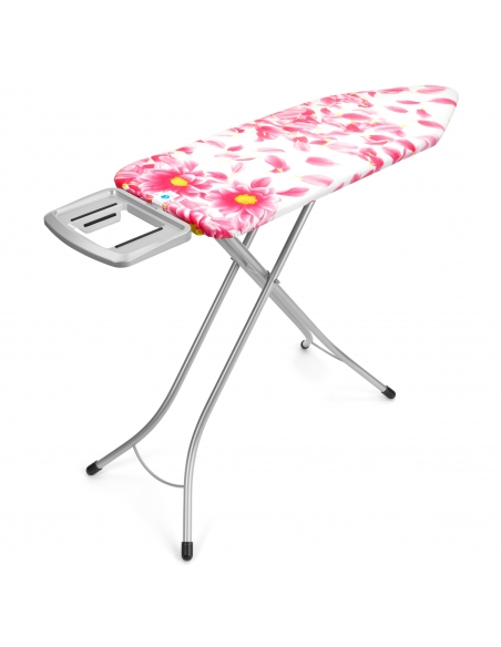 TABLE DE REPASSAGE 124 X 45 CM  C  PINK  SANTINI( rep fer ,cadre gris