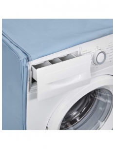 HOUSSE A MACHINE A LAVEE.OUV FRONT BLEU 2