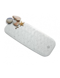 TAPIS DOUCHE 37*90 BLANC ENROULE