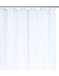 RIDEAU SALLE DE BAIN 180X200CM IMPERMEABLE BLANC 2