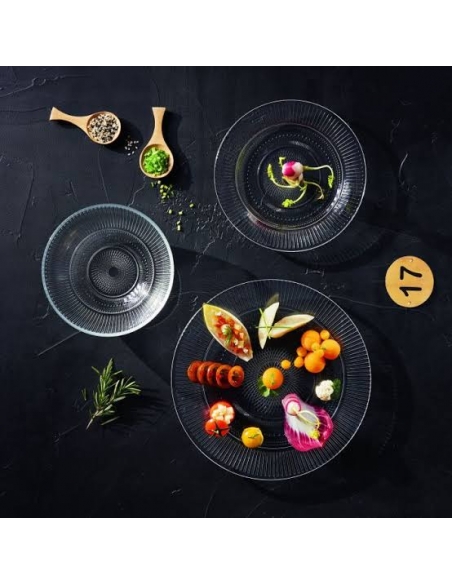 LOUISON GRAPHITE ASSIETE PLATE 27