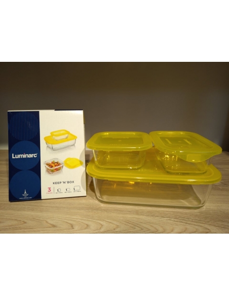 KEEPN BOX JAUNE SET 3PCS