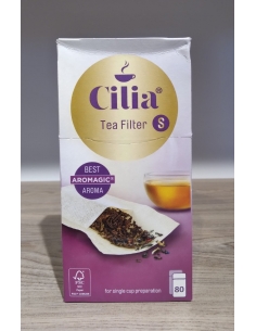 PAPIER FILTRE A THE  CILIA S 80PCS