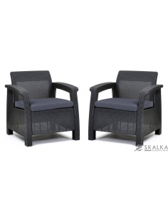 CORFU II DUO 2PCS GRIS