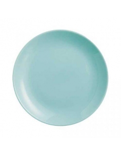 DIWALI LIGHT TURQUOISE ASSIETTE DESSERT 19