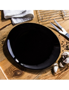 FRIENDS TIME ASSIETTE A PIZZA NOIR 2