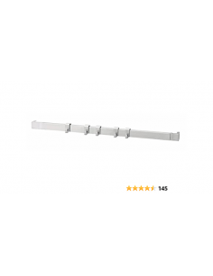 PROFILE LINE RAIL MURAL 40CM-5 CROCHETS