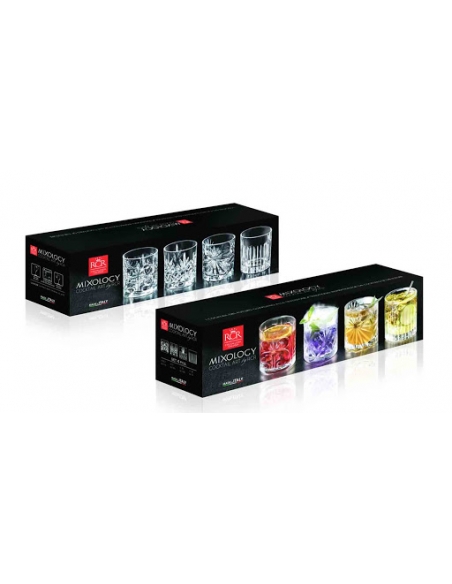 MIXOLOGY SET 4 PCS VERRE FB