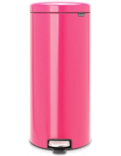 NEWICON POUBELLE A PEDALE30L TELEMAGENTA