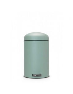 RETRO  POUBELLE A PEDALE 20L MINERAL MINT