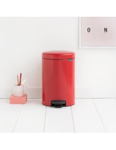 NEWICON POUBELLE A PEDALE 12L PASSION RED 2