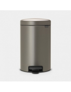 NEWICON POUBELLE A PEDALE 12L PLATINUM
