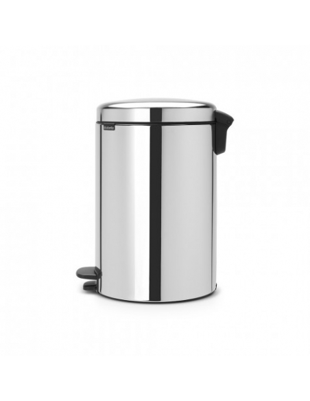 NEWICON POUBELLE A PEDALE 20L brilliant steel