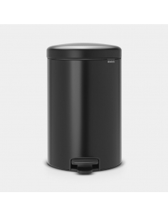 NEWICON POUBELLE A PEDALE 20L MATT BLACK
