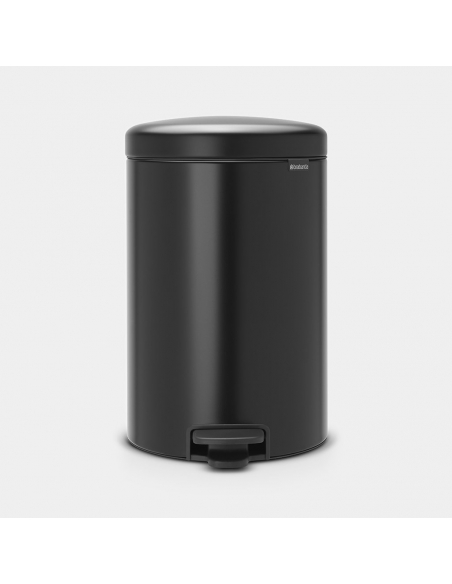 NEWICON POUBELLE A PEDALE 20L MATT BLACK