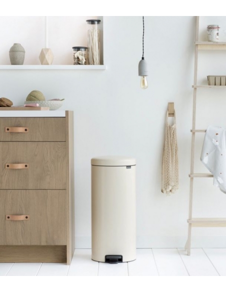 NEWICON POUBELLE A PEDALE 30L ALMOND