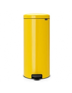 NEWICON POUBELLE A PEDALE 30L DAISY YELLOW