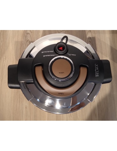 BELMA INNOCOOK 10 LT COCOTTE NOIR/MARRON