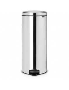 NEWICON POUBELLE A PEDALE 30L brilliant steel