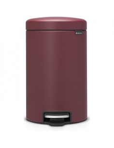 TOUCH BIN NEW POUBELLE 12L MINERAL WINDSOR RED