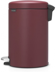 TOUCH BIN NEW POUBELLE 12L MINERAL WINDSOR RED 2