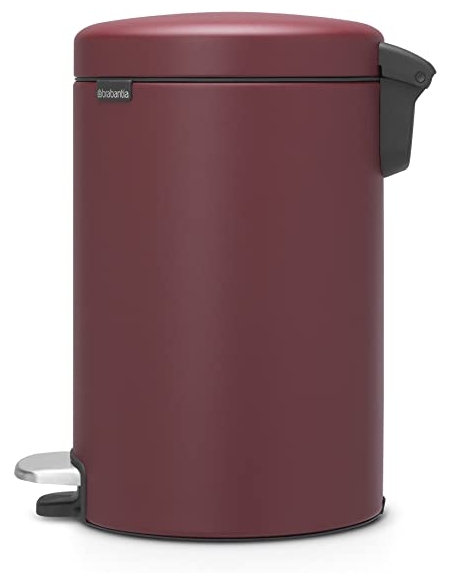 TOUCH BIN NEW POUBELLE 12L MINERAL WINDSOR RED