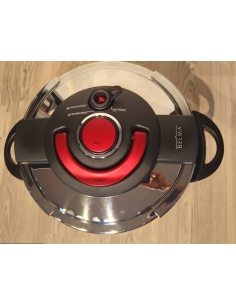 BELMA INNOCOOK 12 LT COCOTTE NOIR/ROUGE