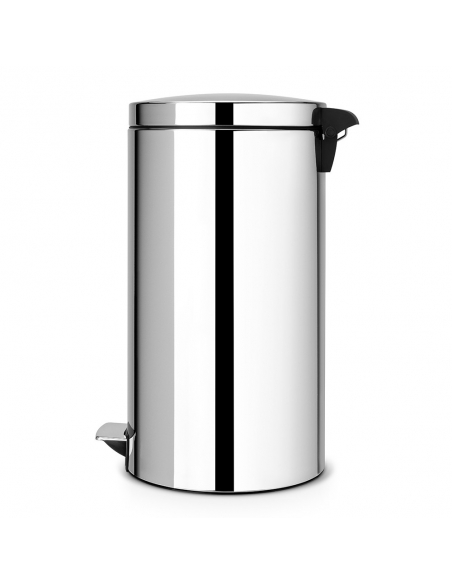 SILENT POUBELLE A PEDALE 45L Brilliant steel